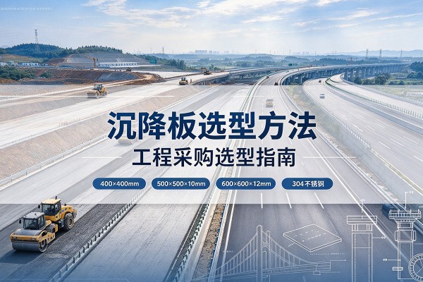 马龙沉降板选择方法