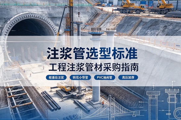 马龙注浆管选型标准