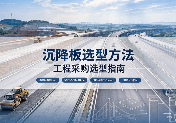 马龙沉降板选择方法