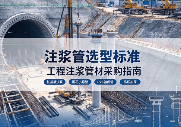 马龙注浆管选型标准